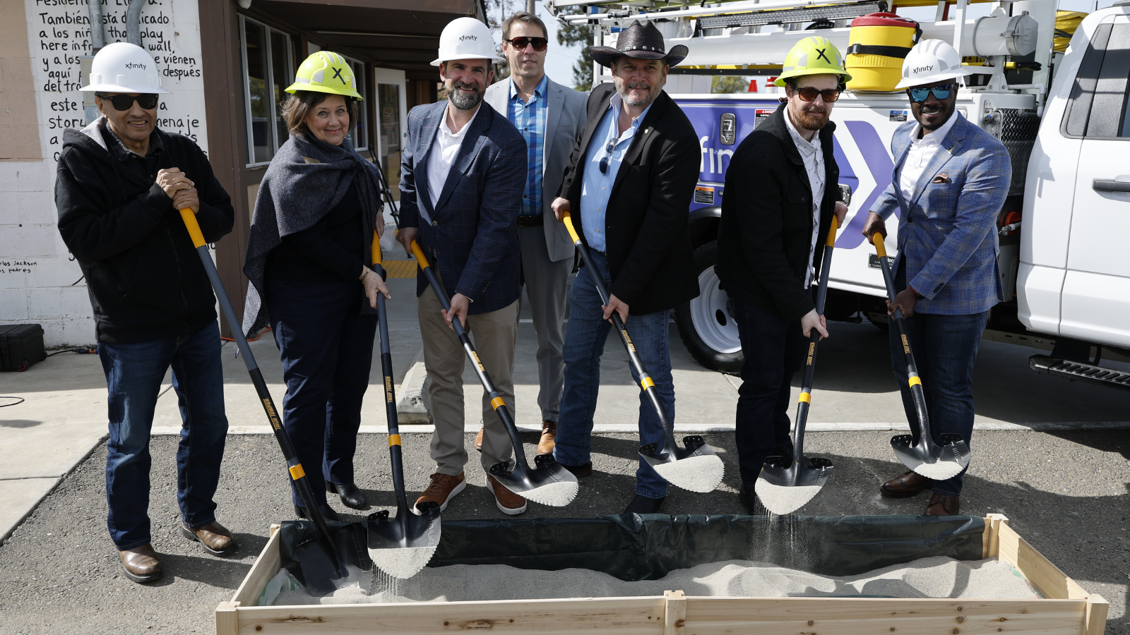 Comcast to Expand Fiber Broadband Services in Rural Community of Elmira, CA, hosts groundbreaking ceremony on March 20, 2025.