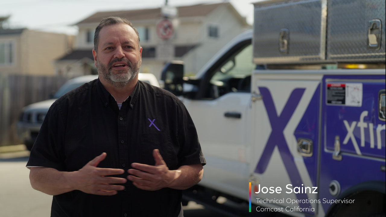 Jose Sainz, San Bruno, Calif. resident and Comcast Technical Operations Supervisor